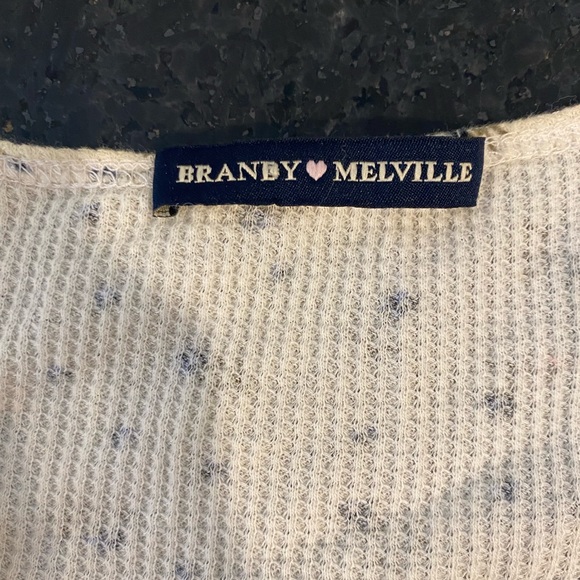 BRANDY MELVILLE floral wrap top - Picture 4 of 5